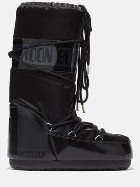 Moon Boot Icon Glance Boots Black Size: 39/41 US: 8 - 9.5 NIB